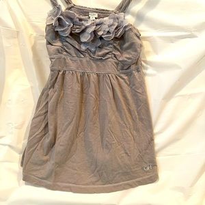 Gilly Hicks Vintage 2000’s Floral Gray Tank